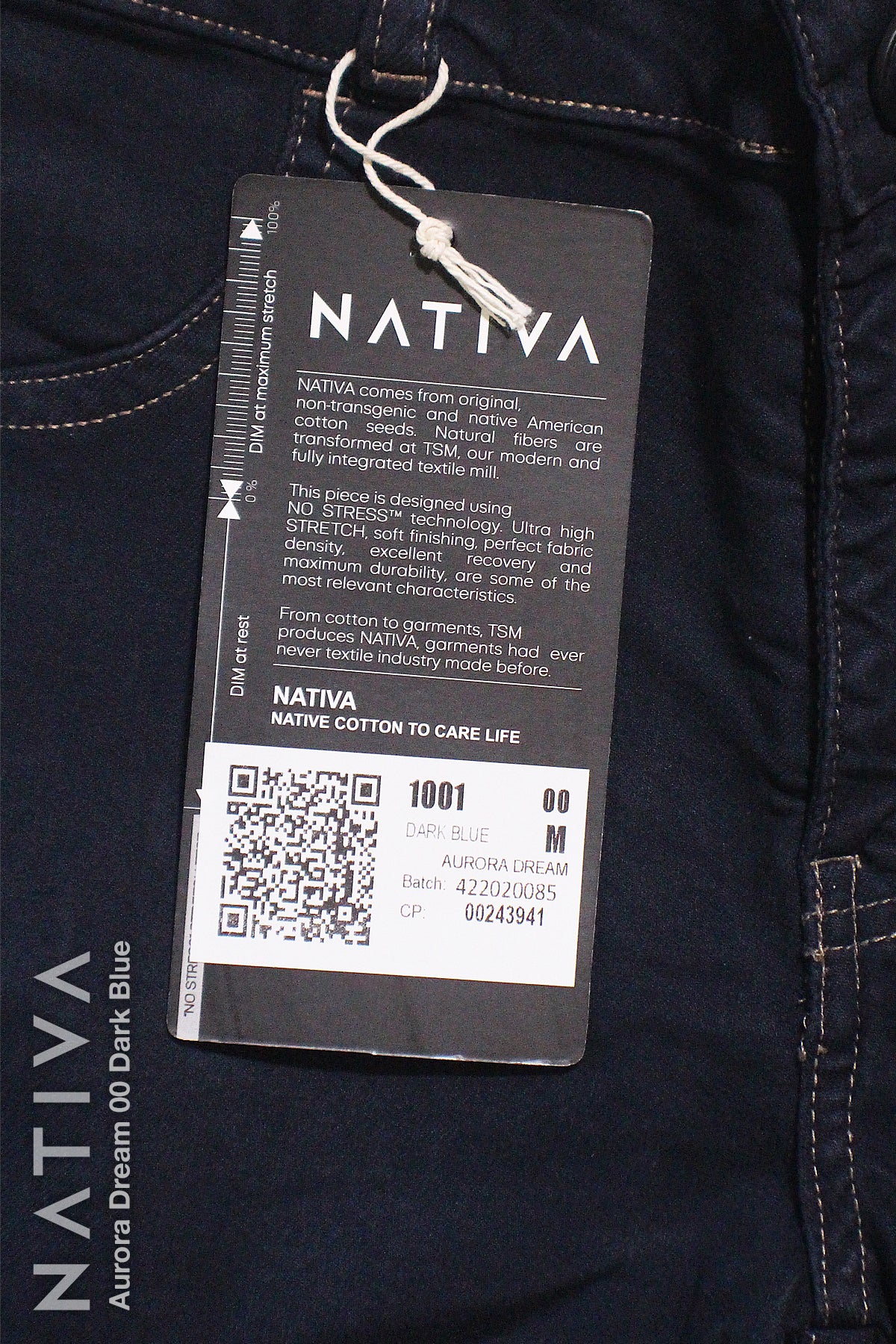 SUPER SKINNY JEANS, AURORA DREAM 00 DARK BLUE, Talle Medio. Moldeador Ultra Confortable. Jornada Prolongada. Tecnología No Stress®