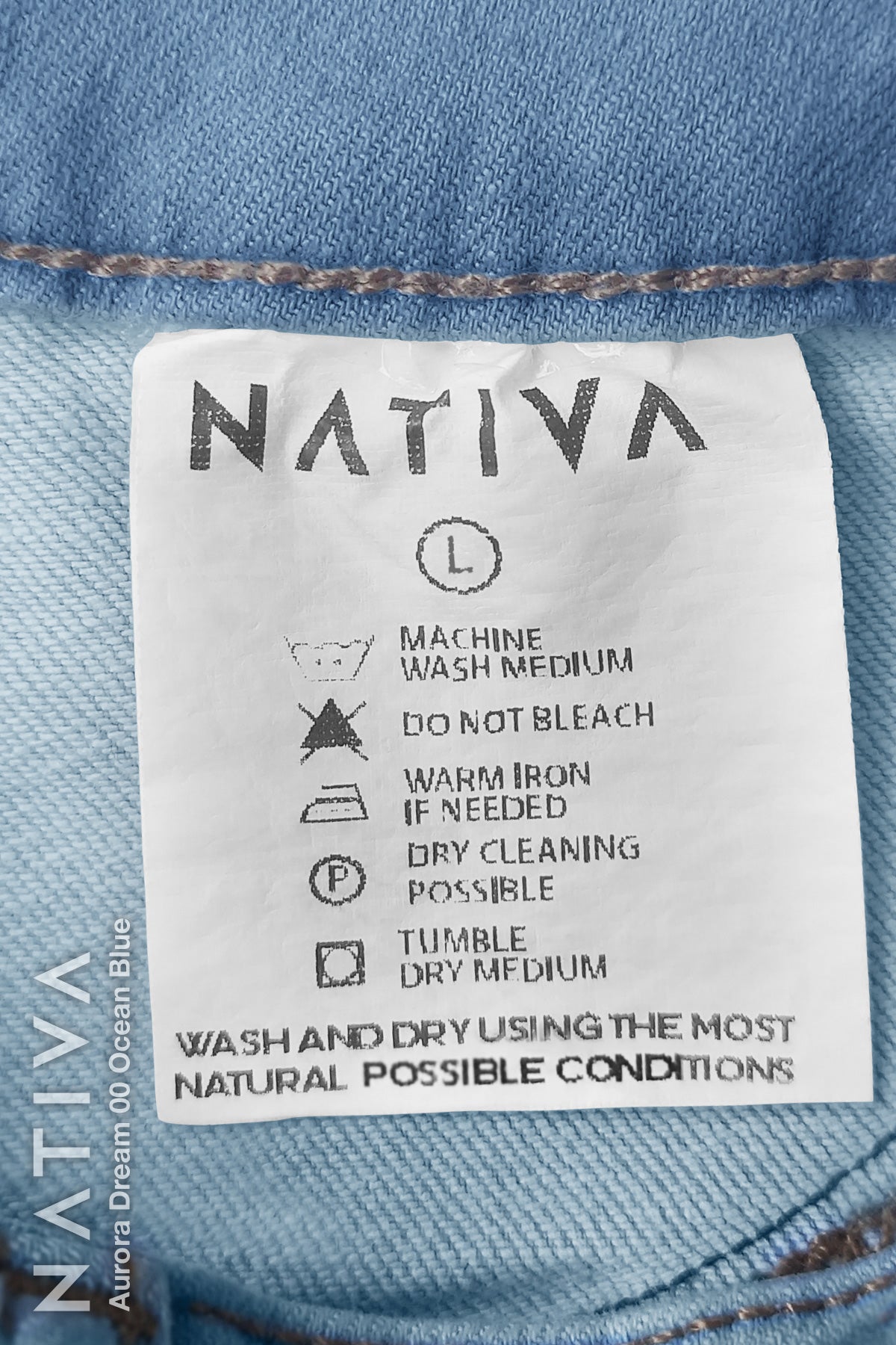 SUPER SKINNY JEANS, AURORA DREAM 00 OCEAN BLUE, Talle Medio. Moldeador Ultra Confortable. Jornada Prolongada. Tecnología No Stress®